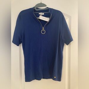 Calvin Klein NEW with tags! Beautiful teal knit!